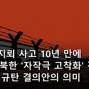 DMZ 지뢰 사고 10년 만에 재발…북한 '자작극 고착화' 전략과 161명 규탄 결의안의 의미