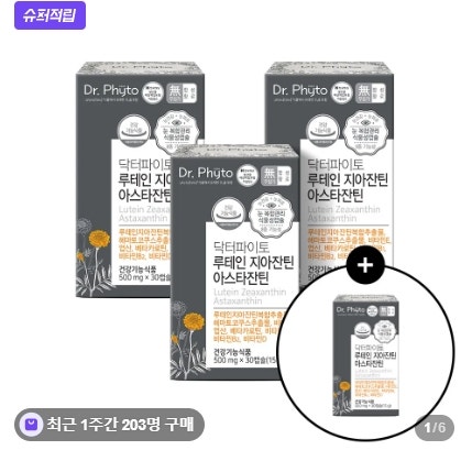 닥터파이토 루테인 지아잔틴 아스타잔틴 눈피로 관리 눈영양제 꾸준히 먹어본 후기