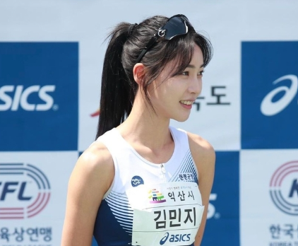 “173cm 54kg 육상계 카리나” 김민지 근황, 전국체전 3연패 뒤 완전히 달라진 현재