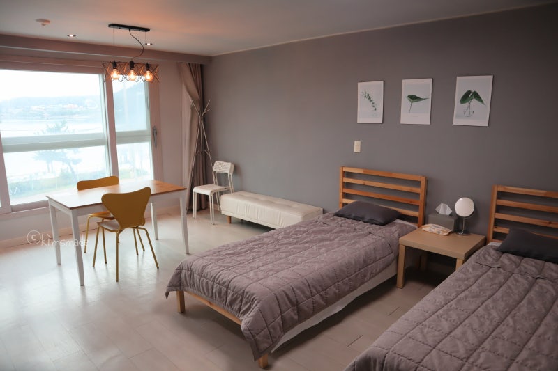Busan Ocean View Pension: Gijang Accommodation Terasia Pension, A 2-Day Trip with Mom