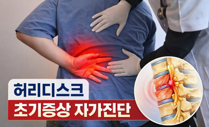 허리디스크 초기증상 자가진단 신경주사 수술 없이 극복하는 관리법 총정리