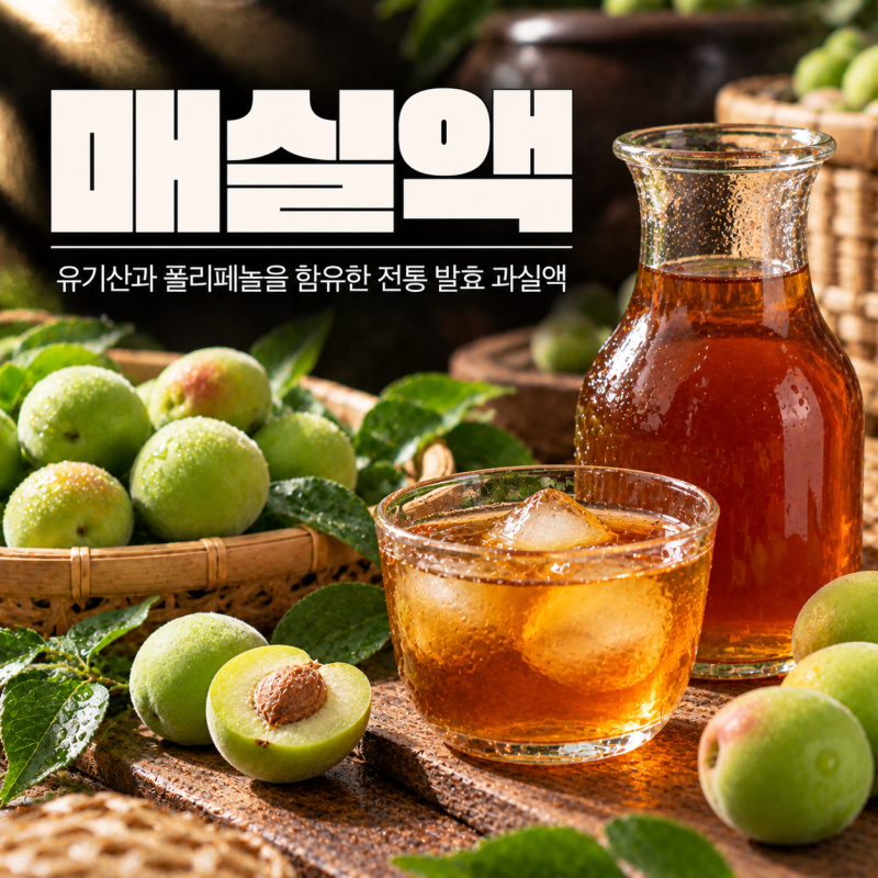 매실액 효능 7가지 보관법 임산부 대체 재료 기스 발효기간 부작용