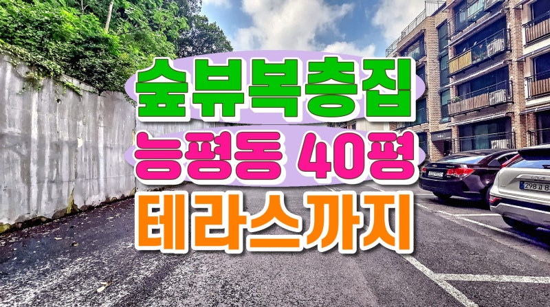 능평동 신축빌라 매매 경기도광주 분당생활권 숲세권 복층테라스