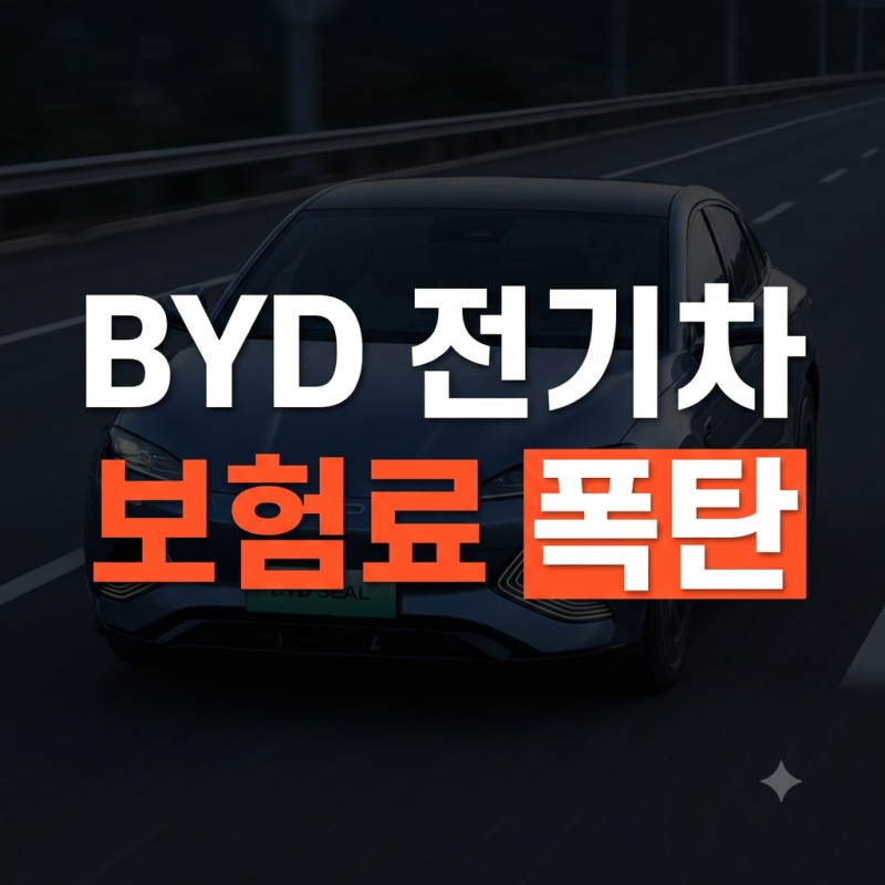 싼 맛에 샀다가 뒤통수 맞았다? 수입차 4위 BYD 차주들 덮친 보험료 폭탄의 실체