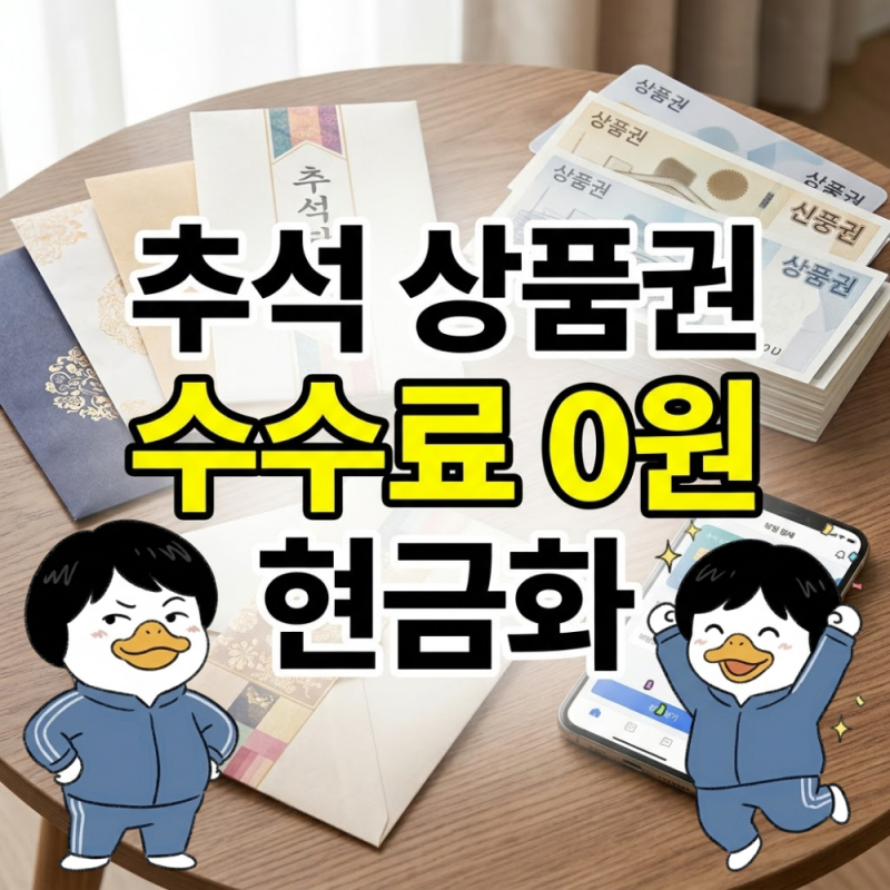 추석에 받은 신세계상품권 현금화 수수료 0원 루트와 100% 알짜 사용처 총정리