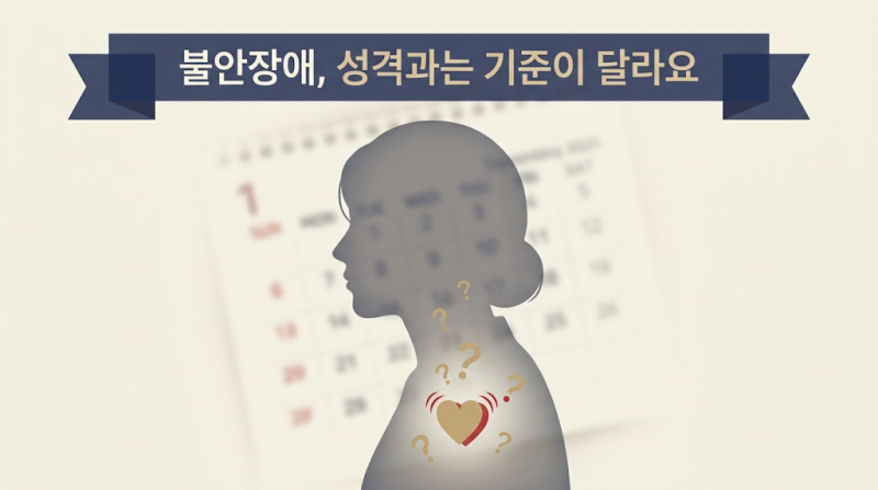 불안장애 초기 증상, 짜증·예민함부터 의심해보세요 (자가진단 기준)