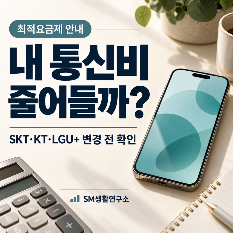 최적요금제 10월 시행, 자동으로 바뀔까? SKT·KT·LGU+ 통신비 줄이는 법