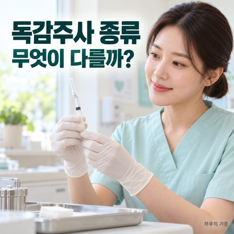 독감주사 종류, 3가·4가·세포배양·고용량은 어떻게 다를까?
