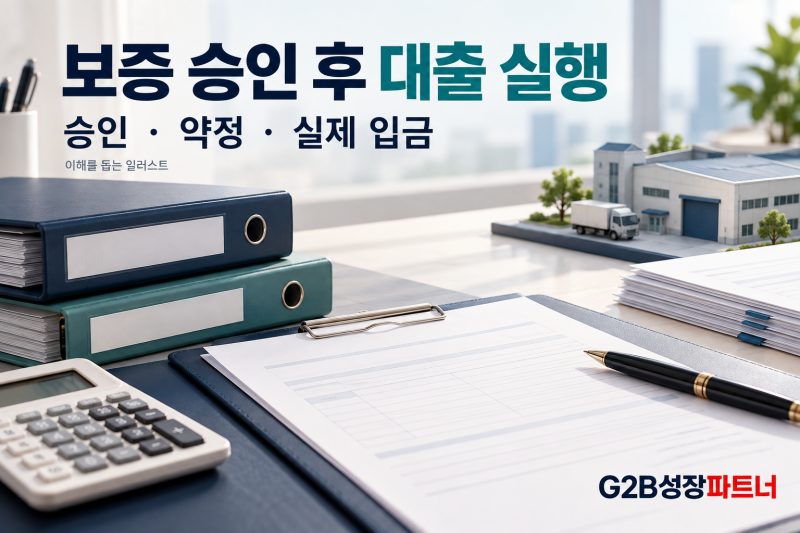 정책자금 08 | 보증 승인 후 은행 대출 실행, 약정 전에 확인할 것