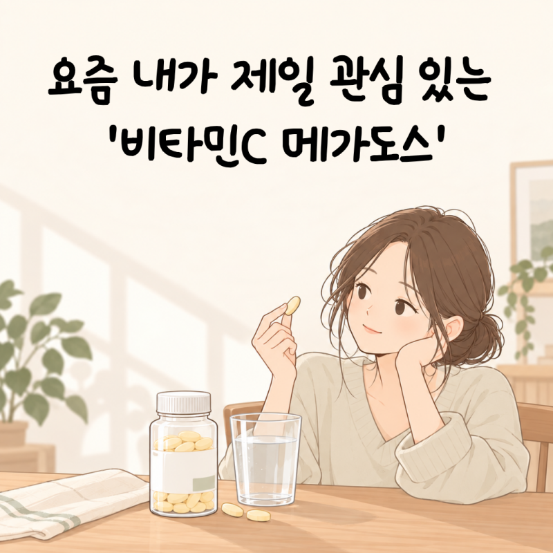 요즘 내가 제일 관심 있는 '비타민C 메가도스', 많이 먹으면 정말 더 좋을까?