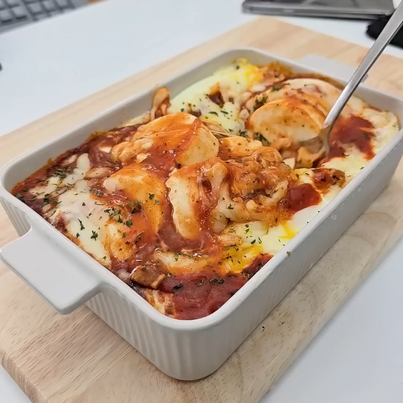 부드럽고 고소한 순두부그라탕 레시피