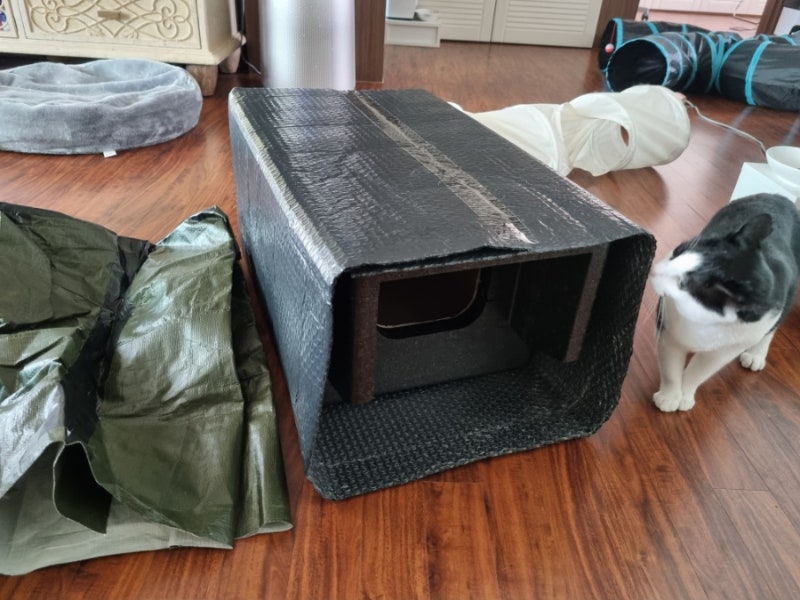 길냥이 겨울집 준비하기