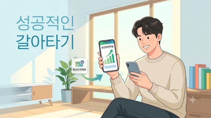 청년도약계좌에서 청년미래적금 갈아타기 절차와 해지 순서 주의사항 총정리