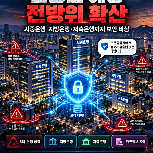 금융권 해킹 전방위 확산, 시중은행·지방은행·저축은행까지 개인정보 유출