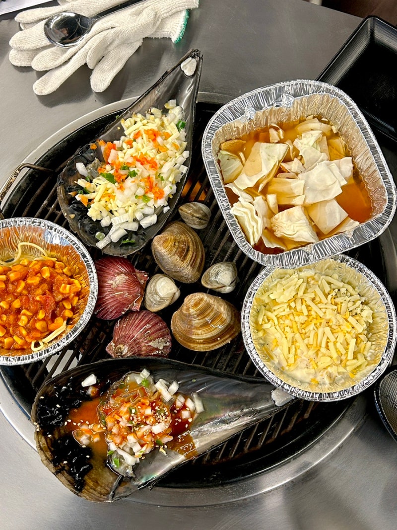 웨이팅도 극복할 을왕리 맛집, 불티나조개구이 무한리필, 주문꿀팁