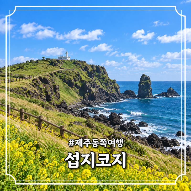 제주 섭지코지 제주도 가볼만한곳 바다 보며 걷기 좋은 성산 여행코스