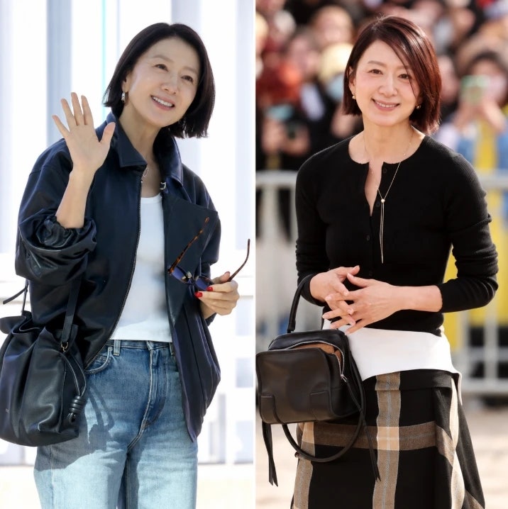 김희애 가방 공항 클러치에서 라지백까지 전부 로에베?! 가격은 얼마?