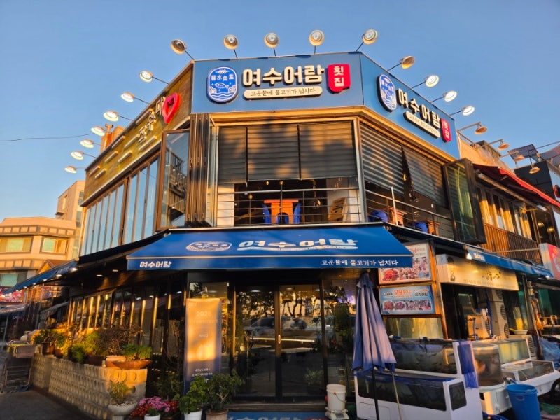 보령맛집 여수어람 대천해수욕장맛집 광어 우럭 반반회 물회까지 푸짐한 대천해수욕장횟집