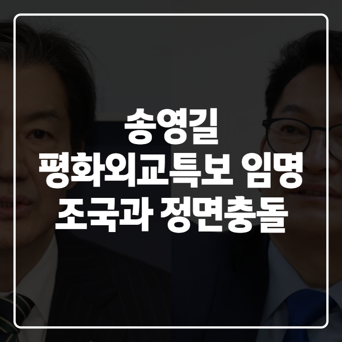송영길 박재홍 라디오 발언부터 평화외교특보 임명, 조국과의 설전까지 정리