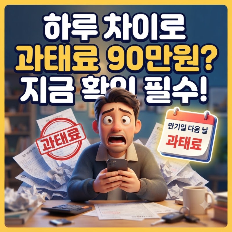 자동차보험 갱신 안하면 과태료 갱신기간 하루차이 총정리