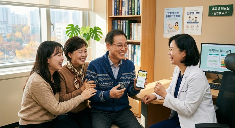 2026 건강보험 당뇨병 개편: 중증 2형 당뇨 연속혈당측정기 및 펌프 지원금 총정리 - 2탄