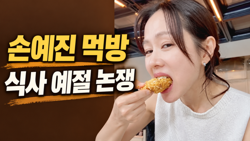 손예진 치즈스틱 먹방 논란 정리｜식사 예절 지적부터 일본 온라인 반응까지