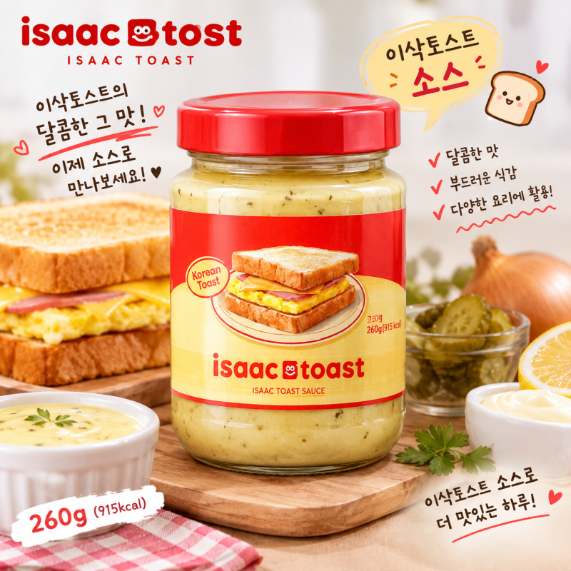 ✈️ 출국 전에 알아두세요! 요즘 면세점에서 찾는 이삭토스트 소스