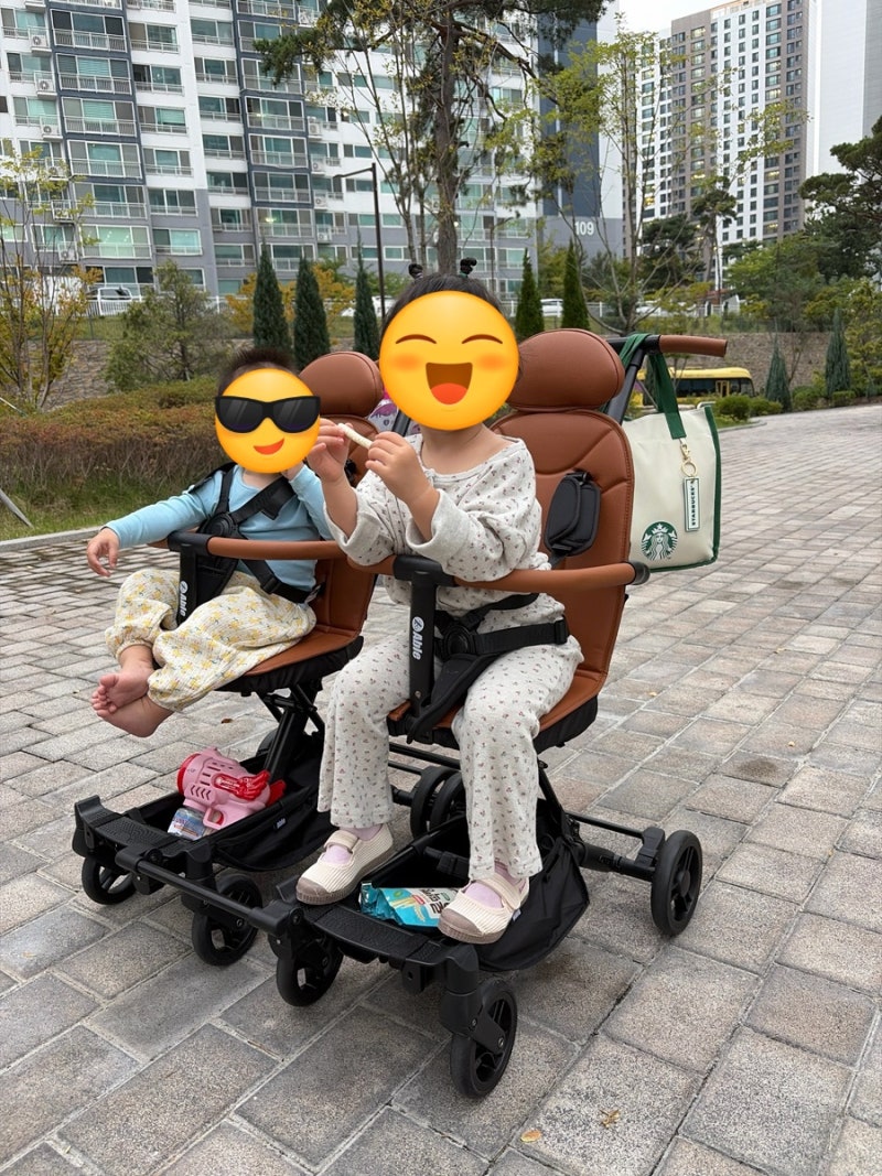 에이블유모카플러스(트라이크,휴대용유모차) 내돈내산 후기 낋여봄