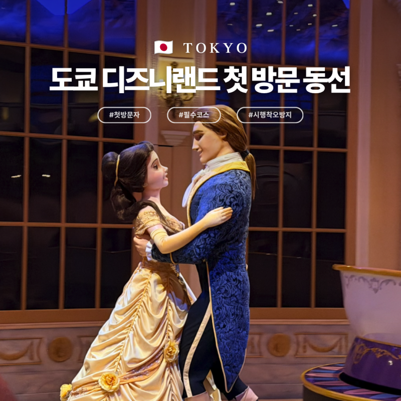 도쿄 디즈니랜드 첫 방문 추천 동선, 20회 이상 가본자의 필수 코스부터 상황별 일정까지