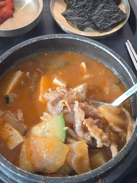 [ 인천공항 2터미널 / 찌개 맛집 ] '육수고집' 2터미널 검색대 통과 후 맛집 출국전 한식충전 ....