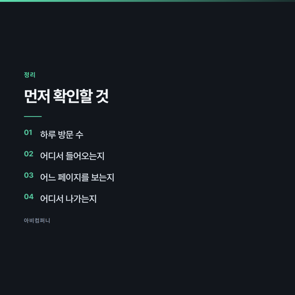 홈페이지 만들고 나서 왜 문의가 없을까