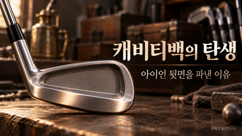 캐비티백 아이언의 유래｜헤드 뒷면을 파낸 이유와 핑의 탄생 이야기