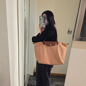롱샴 르 플리아쥬 라지 핑크티 구매 후기, 도시백 이너백 추천