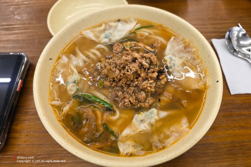 명동교자 본점 칼국수 후기, 무난한 한 그릇