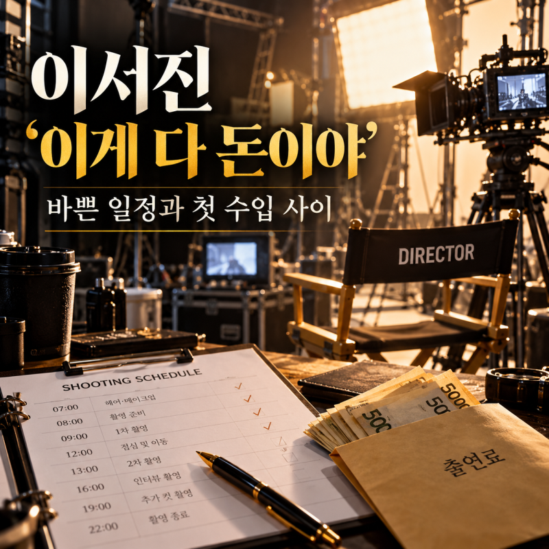 비서진 이서진 "이게 다 돈이야"…리센느 섭외 100통인데 첫 정산은 아직?