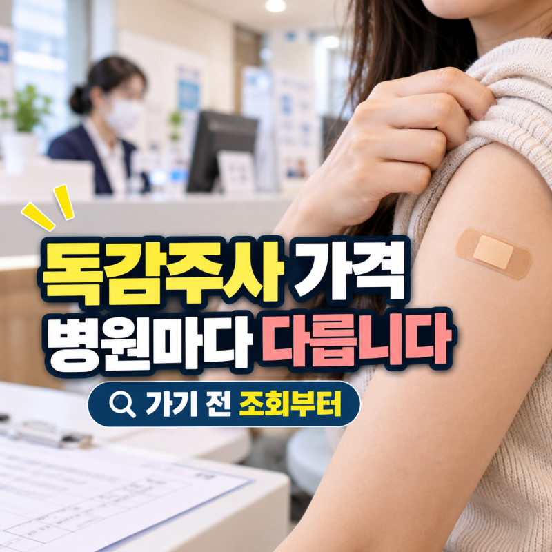 독감주사 가격, 그냥 가면 더 낼 수도｜무료 대상·병원별 조회법