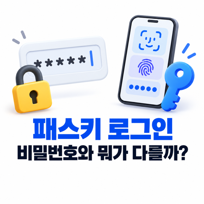 패스키 로그인, 비밀번호와 차이·기기변경·계정복구까지 정리