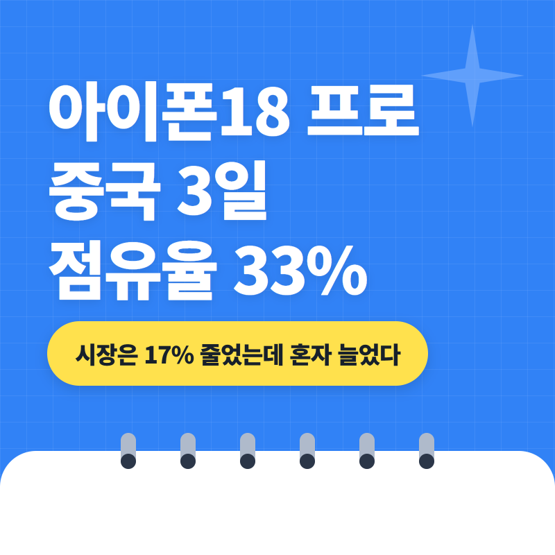 아이폰18 중국에서 먼저 팔리고, 한국 출시일은 도대체 언제?
