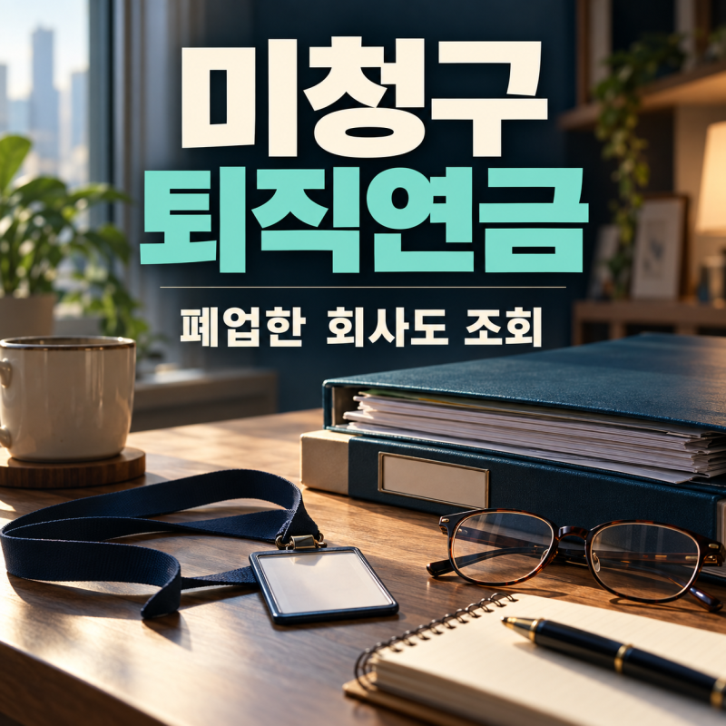 미청구 퇴직연금 조회 방법, 폐업한 회사 돈도 어카운트인포에서 확인하세요