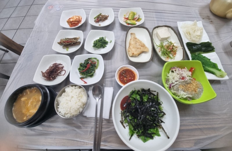 [마산]창동 시골밥상 메뉴 시골정식 후기