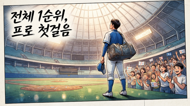 키움 전체 1순위 하현승, 계약금 10억 넘을까? 20년 묵은 KBO 기록 깨질지 관심