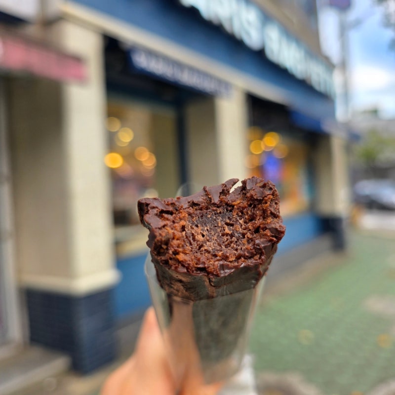 파리바게트 초코쫀득츄러스 가격 칼로리 당류 맛 초콜릿 초코코팅 양 후기