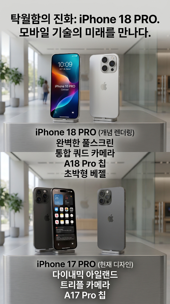 아이폰 18 가격, 루머부터 성지까지! 가장 싸게 사는 법 완전 정복