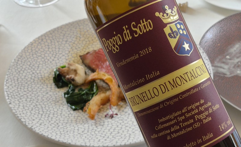 포지오 디 소토, 브루넬로 디 몬탈치노(Poggio di Sotto, Brunello di Montalcino) 2018 @서래마을 <뜨라또....
