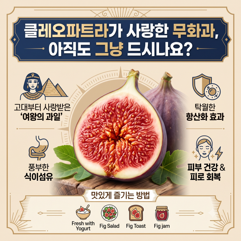 클레오파트라가 사랑한 무화과효능 5가지