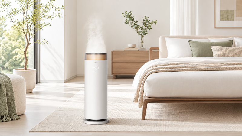 HY505RWLAH 최대할인가 71만원대·38만3,800원 할인, LG 가습기 물 관리까지 꼼꼼하게