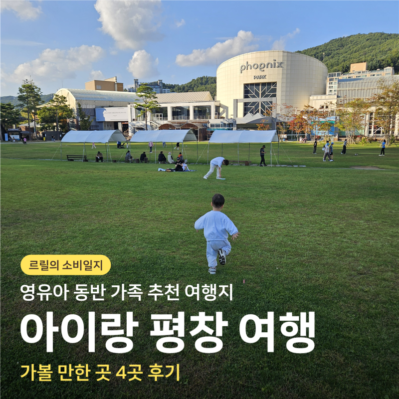 33개월 아이랑 평창 여행｜영유아와 가볼 만한 곳 4곳 추천 후기