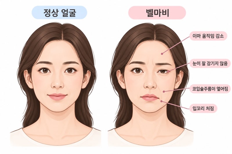 벨마비란? 갑자기 한쪽 얼굴이 마비되는 안면신경마비의 원인과 증상, 뇌졸중 증상