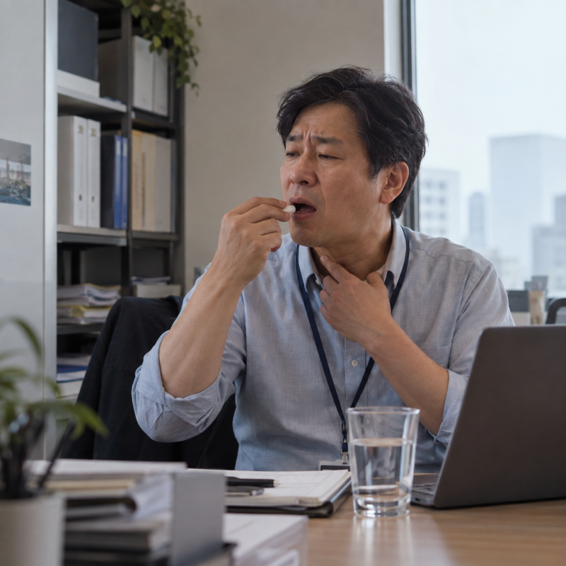 목 안쪽이 간질간질할 때 당장 따라 해보는 마른기침 멈추는법 현실 대처 팁