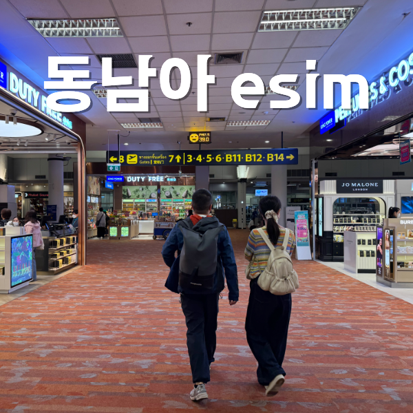 동남아 이심 무제한 태국 싱가포르 말레이시아 유심사 esim 3개국